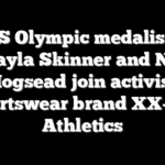 US Olympic medalists MyKayla Skinner and Nancy Hogsead join activist sportswear brand XX-XY Athletics