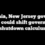 Virginia, New Jersey governor races could shift government shutdown calculus