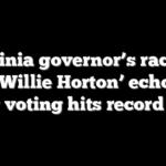 Virginia governor’s race ad stirs ‘Willie Horton’ echoes as early voting hits record pace