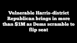 Vulnerable Harris-district Republican brings in more than $1M as Dems scramble to flip seat