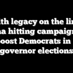 With legacy on the line, Obama hitting campaign trail to boost Democrats in key governor elections