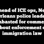 Ahead of ICE ops, New Orleans police leader lambasted for comments about enforcement of immigration law