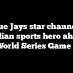 Blue Jays star channels Canadian sports hero ahead of World Series Game 7