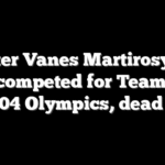 Boxer Vanes Martirosyan, who competed for Team USA in 2004 Olympics, dead at 39