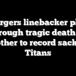 Chargers linebacker plays through tragic death of brother to record sack vs Titans