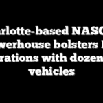 Charlotte-based NASCAR powerhouse bolsters ICE operations with dozens of vehicles