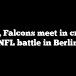 Colts, Falcons meet in crucial NFL battle in Berlin