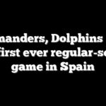 Commanders, Dolphins set to play first ever regular-season game in Spain