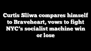 Curtis Sliwa compares himself to Braveheart, vows to fight NYC’s socialist machine win or lose