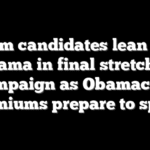 Dem candidates lean on Obama in final stretch of campaign as Obamacare premiums prepare to spike