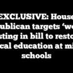 EXCLUSIVE: House Republican targets ‘woke’ testing in bill to restore classical education at military schools