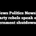 Fox News Politics Newsletter: Party rebels speak on government shutdown end