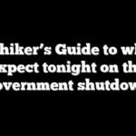 Hitchhiker’s Guide to what to expect tonight on the government shutdown