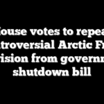 House votes to repeal controversial Arctic Frost provision from government shutdown bill