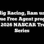 Kaulig Racing, Ram unveil unique Free Agent program for 2026 NASCAR Truck Series