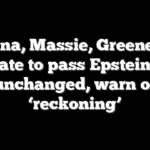Khanna, Massie, Greene urge Senate to pass Epstein bill unchanged, warn of ‘reckoning’