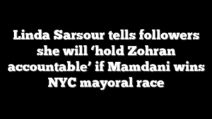 Linda Sarsour tells followers she will ‘hold Zohran accountable’ if Mamdani wins NYC mayoral race