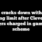 MLB cracks down with new betting limit after Cleveland pitchers charged in gambling scheme