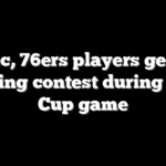 Magic, 76ers players get into shoving contest during NBA Cup game