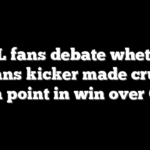 NFL fans debate whether Texans kicker made crucial extra point in win over Colts