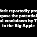 New York reportedly prepares to oppose the potential of a federal crackdown by Trump in the Big Apple