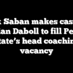Nick Saban makes case for Brian Daboll to fill Penn State’s head coaching vacancy