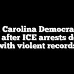 North Carolina Democrats fall silent after ICE arrests dozens with violent records