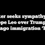 Pritzker seeks sympathy from Pope Leo over Trump’s Chicago immigration ‘blitz’