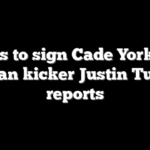 Saints to sign Cade York over veteran kicker Justin Tucker: reports