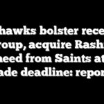 Seahawks bolster receiver group, acquire Rashid Shaheed from Saints at NFL trade deadline: reports