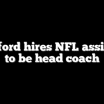 Stanford hires NFL assistant to be head coach
