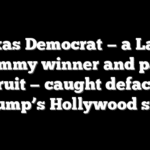 Texas Democrat — a Latin Grammy winner and party recruit — caught defacing Trump’s Hollywood star