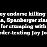 ‘They endorse killing us’: Obama, Spanberger slammed for stumping with murder-texting Jay Jones