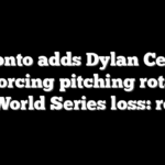 Toronto adds Dylan Cease, reinforcing pitching rotation after World Series loss: reports
