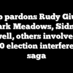 Trump pardons Rudy Giuliani, Mark Meadows, Sidney Powell, others involved in 2020 election interference saga
