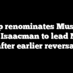 Trump renominates Musk ally Jared Isaacman to lead NASA after earlier reversal