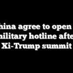 US, China agree to open direct military hotline after Xi-Trump summit