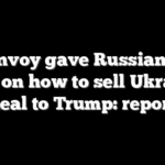 US envoy gave Russian aide tips on how to sell Ukraine deal to Trump: report