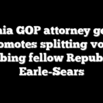 Virginia GOP attorney general promotes splitting vote, snubbing fellow Republican Earle-Sears