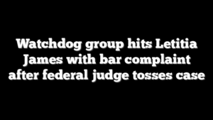 Watchdog group hits Letitia James with bar complaint after federal judge tosses case