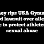 Attorney rips USA Gymnastics amid lawsuit over alleged failure to protect athletes from sexual abuse