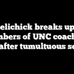 Bill Belichick breaks up with members of UNC coaching staff after tumultuous season