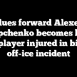 Blues forward Alexey Toropchenko becomes latest NHL player injured in bizarre off-ice incident