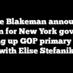 Bruce Blakeman announces his run for New York governor, setting up GOP primary clash with Elise Stefanik