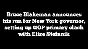 Bruce Blakeman announces his run for New York governor, setting up GOP primary clash with Elise Stefanik