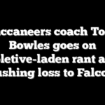 Buccaneers coach Todd Bowles goes on expletive-laden rant after crushing loss to Falcons