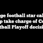 College football star calls on Trump take charge of College Football Playoff decisions
