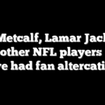 DK Metcalf, Lamar Jackson and other NFL players who have had fan altercations