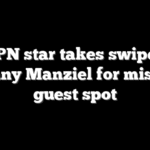 ESPN star takes swipe at Johnny Manziel for missing guest spot