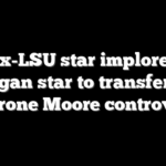 Ex-LSU star implores Michigan star to transfer amid Sherrone Moore controversy
